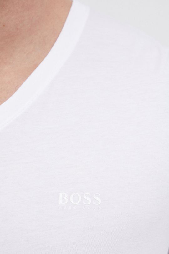 Bavlněné tričko Boss Pánský