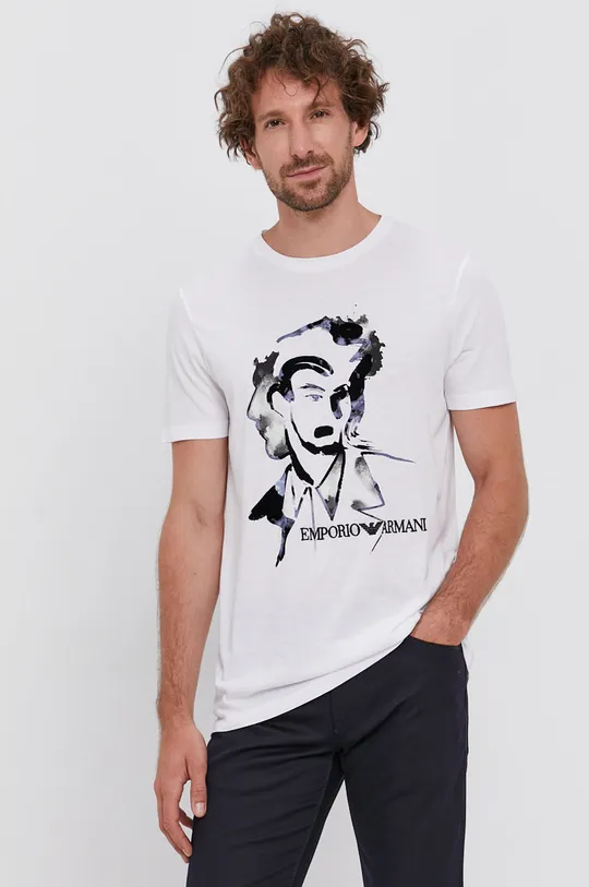 Emporio Armani t-shirt biały