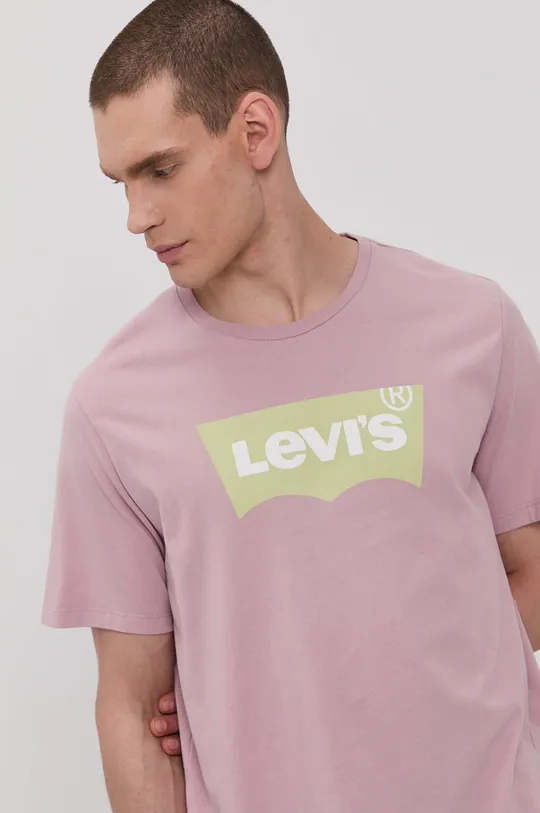 fioletowy Levi's T-shirt