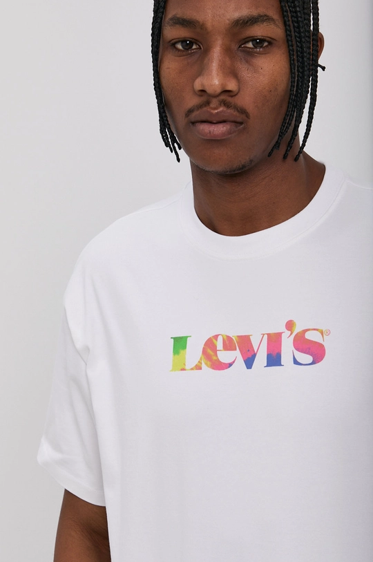 biały Levi's T-shirt