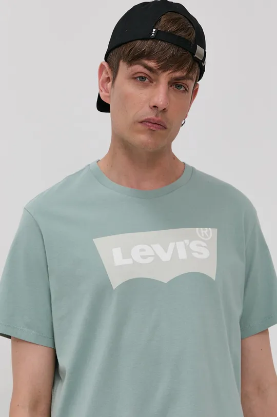 zielony Levi's T-shirt