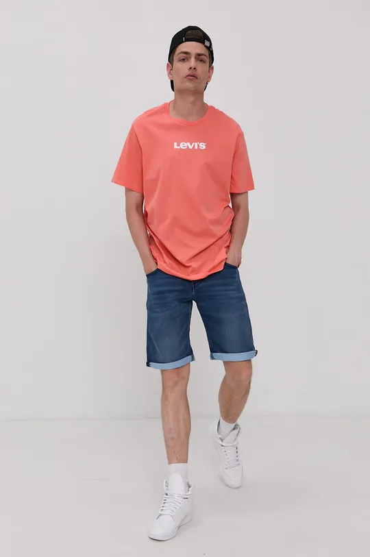 T-shirt Levi's oranžna