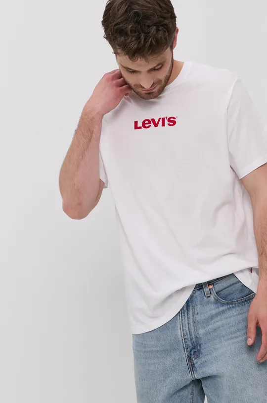 λευκό Μπλουζάκι Levi's