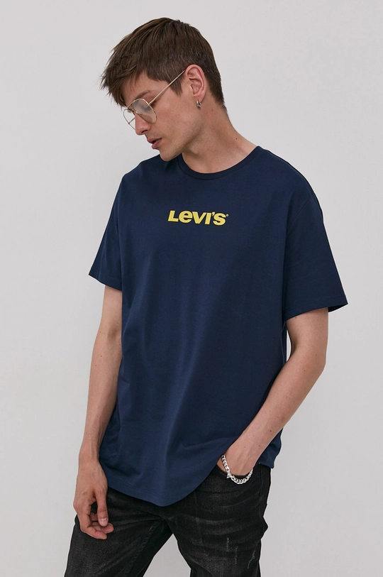 mornarsko modra T-shirt Levi's