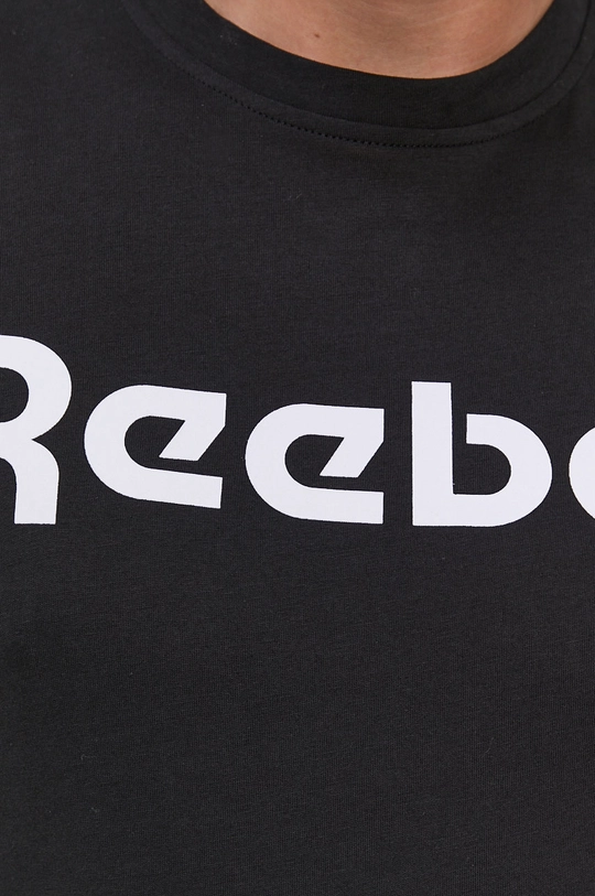 Βαμβακερό μπλουζάκι Reebok Ανδρικά