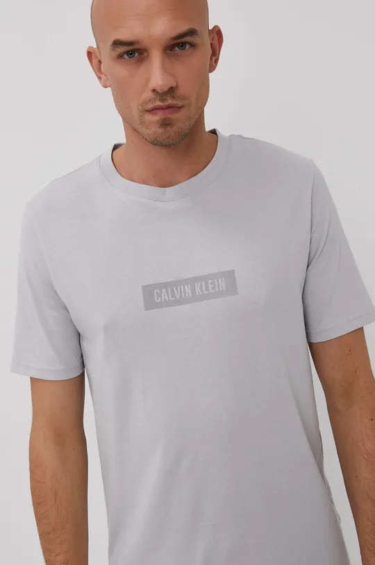 sivá Tričko Calvin Klein Performance