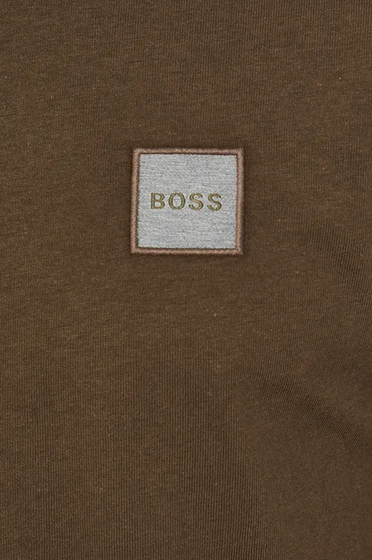 Хлопковая футболка Boss Casual Мужской