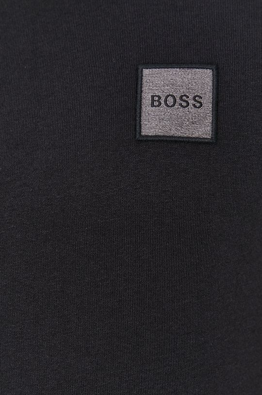 Boss T-shirt bawełniany Casual Męski