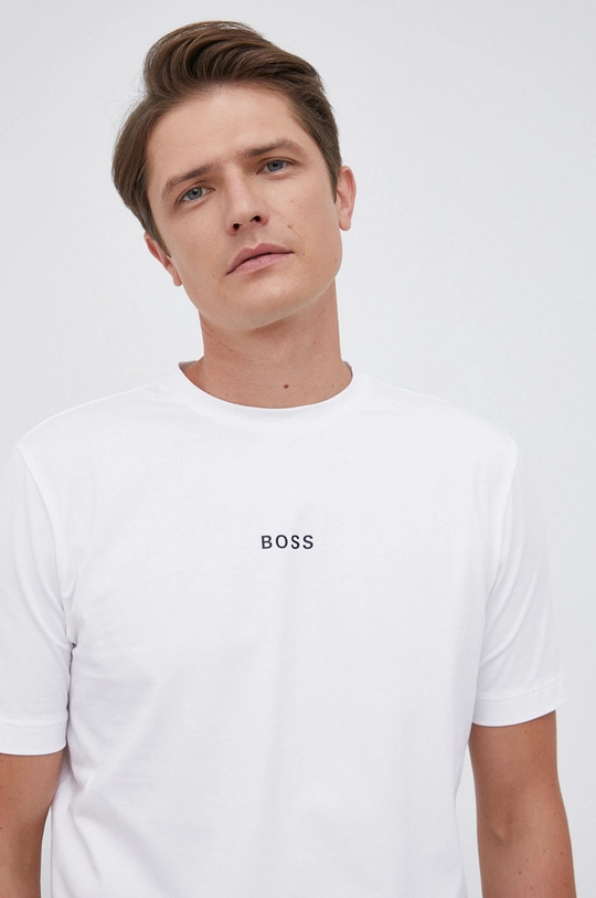 λευκό Μπλουζάκι Boss BOSS CASUAL