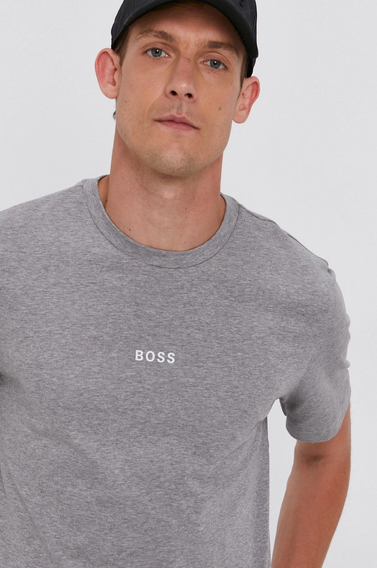 szary Boss T-shirt 50462817