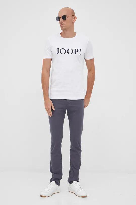 Joop! t-shirt bawełniany biały