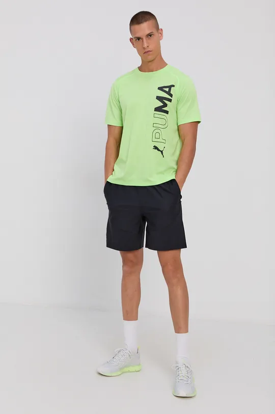 Puma T-shirt 520899 zielony