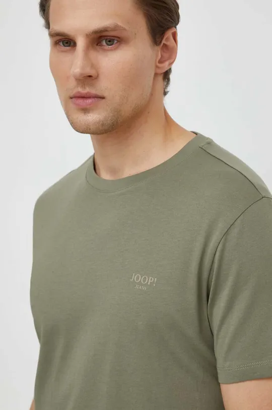 zielony Joop! t-shirt bawełniany Alphis Męski