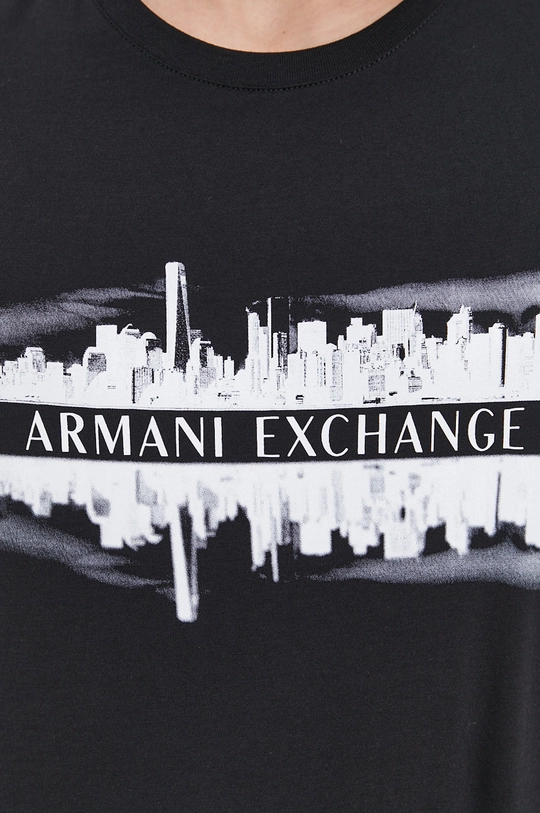 Armani Exchange T-shirt bawełniany 6KZTAE.ZJ5LZ Męski