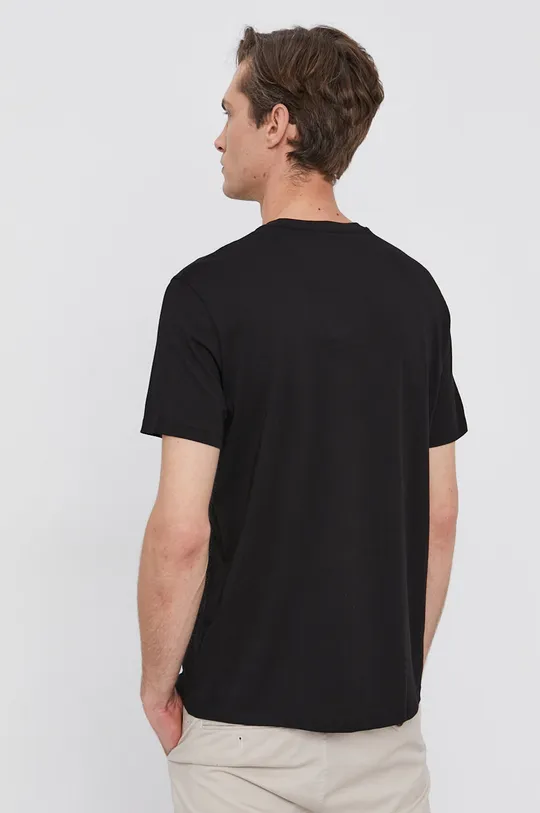 Armani Exchange T-shirt bawełniany 6KZTFE.ZJH4Z 100 % Bawełna