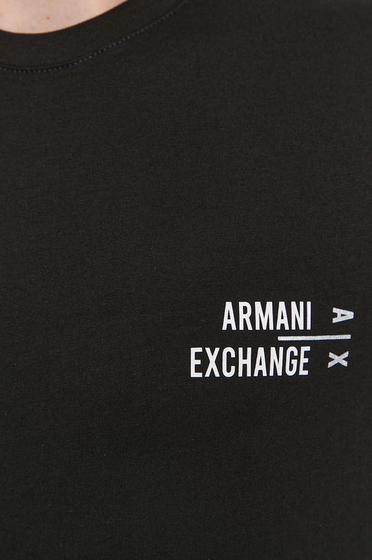 Bavlnené tričko Armani Exchange Pánsky