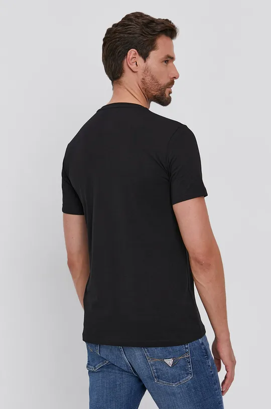 Trussardi T-shirt bawełniany czarny