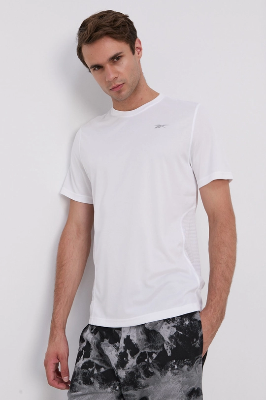 biały Reebok T-shirt GS6681 Męski