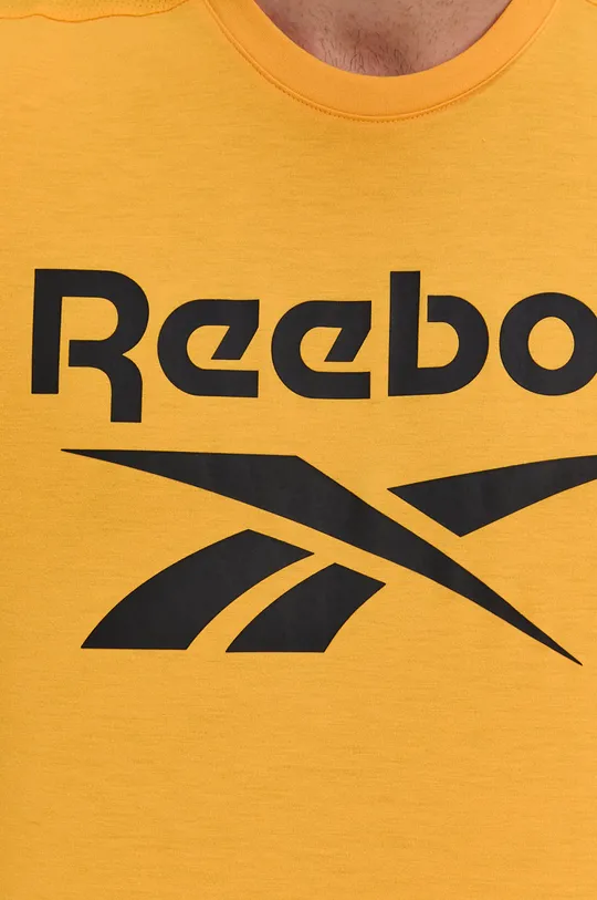 żółty Reebok T-shirt GT5759