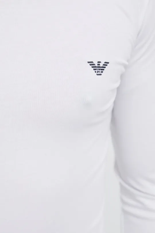 λευκό Longsleeve Emporio Armani Underwear