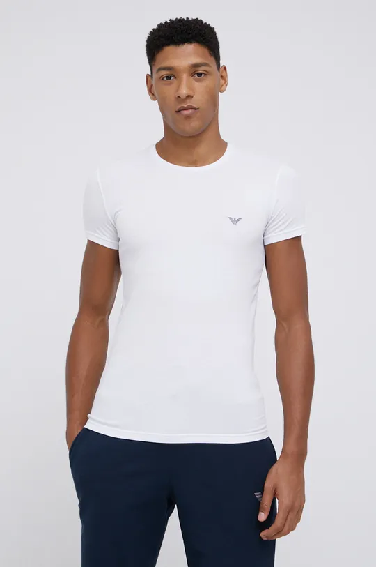 biały Emporio Armani Underwear T-shirt 111035.1A512