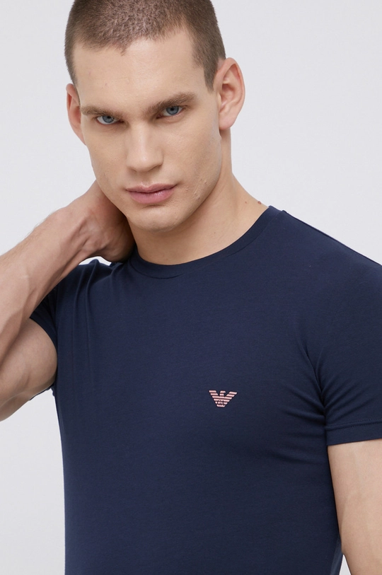 granatowy Emporio Armani Underwear T-shirt 111035.1A512