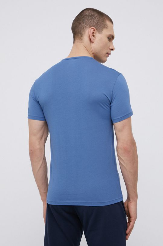 modrá Bavlněné tričko Emporio Armani Underwear