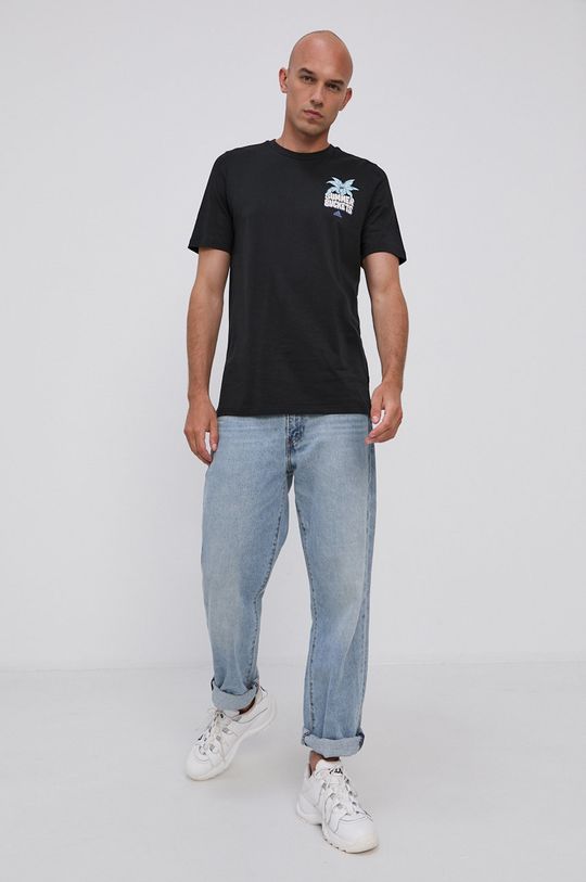 Bavlnené tričko adidas Performance Street GS7188 čierna