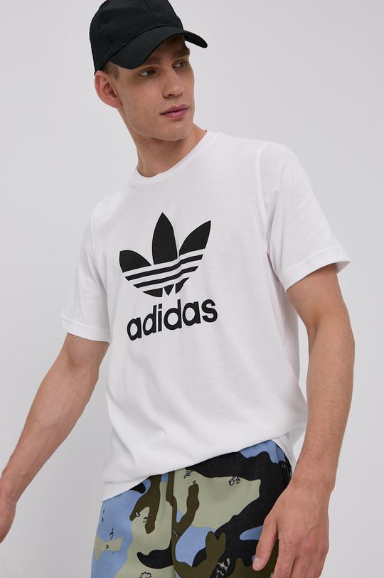 bílá Tričko adidas Originals H06644 Pánský