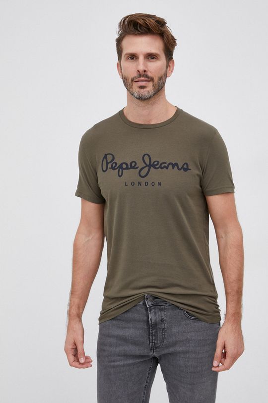 oliwkowy Pepe Jeans T-shirt
