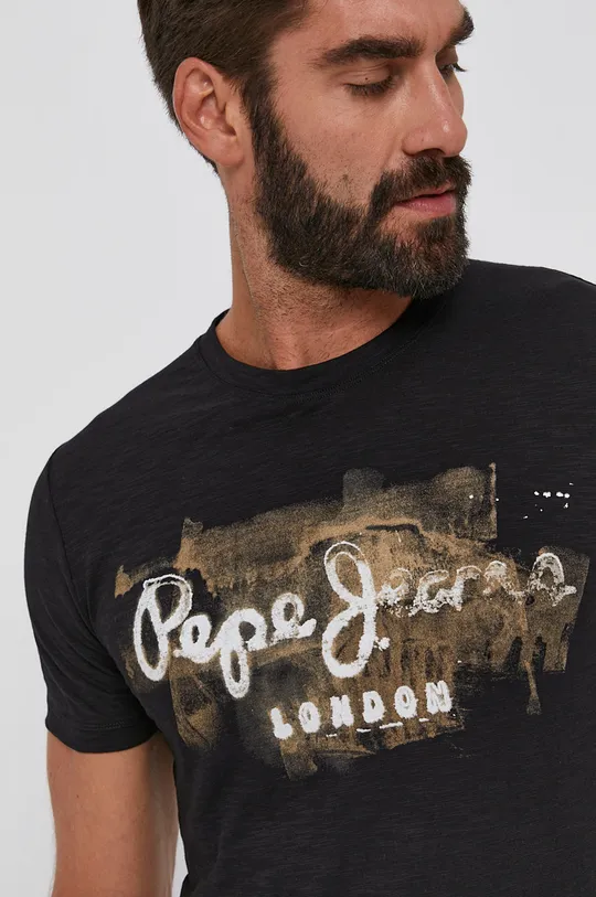 Pepe Jeans T-shirt bawełniany Golders Męski