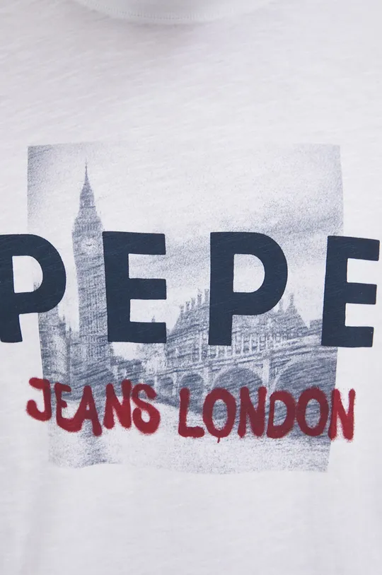 Βαμβακερό μπλουζάκι Pepe Jeans RANDALL Ανδρικά