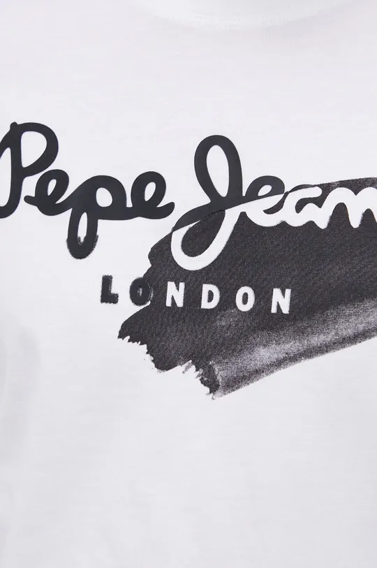 Βαμβακερό μπλουζάκι Pepe Jeans TERRY Ανδρικά