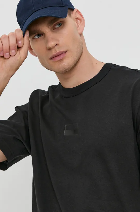 czarny adidas Originals T-shirt bawełniany H11498