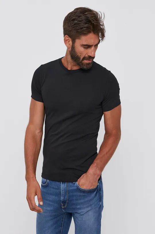 fekete Polo Ralph Lauren t-shirt (2-pack)