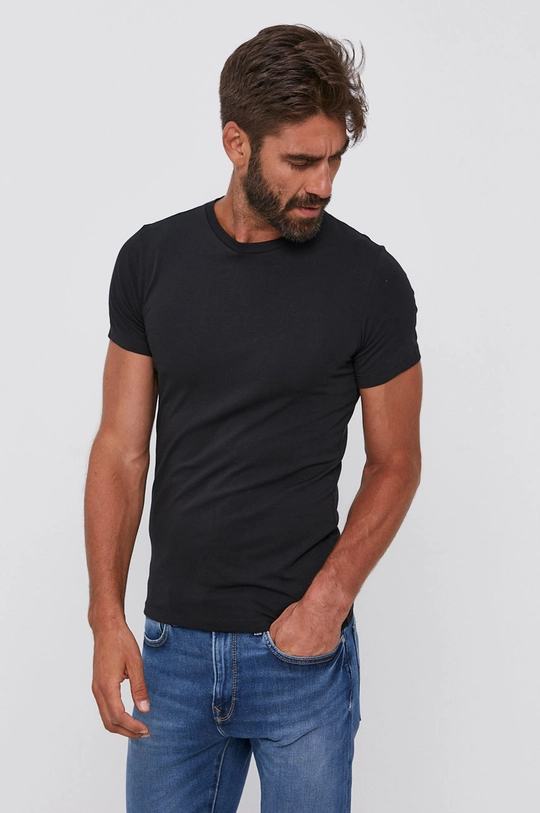 μαύρο Μπλουζάκι Polo Ralph Lauren (2-pack)