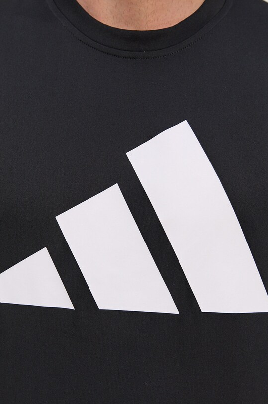 adidas Performance T-shirt GL8920, męski kolor czarny z nadrukiem |  Answear.com