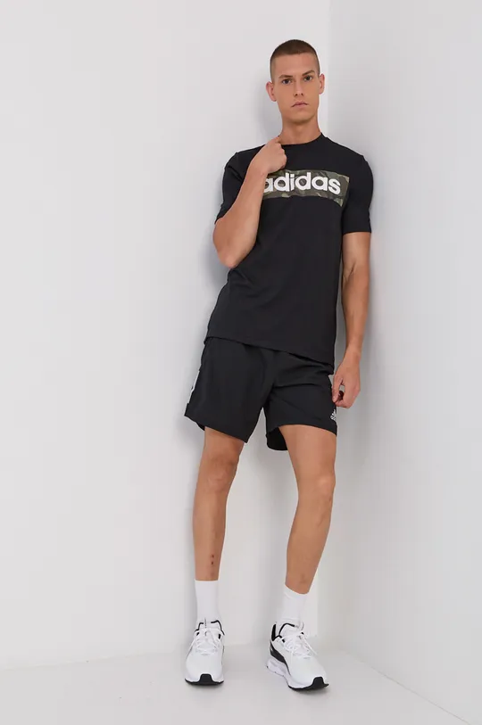 Tričko adidas H28799 čierna