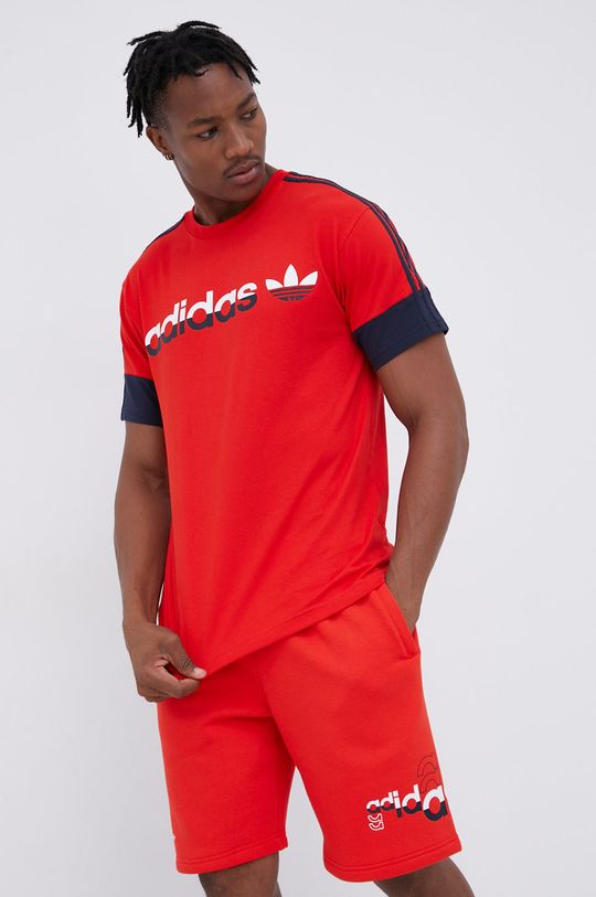 adidas Originals T-shirt bawełniany 100 % Bawełna