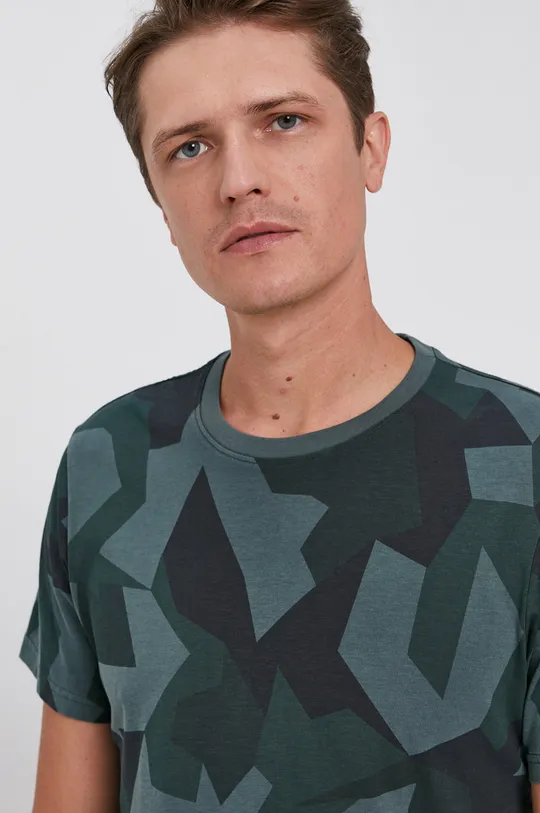 zielony G-Star Raw T-shirt bawełniany D20195.C334