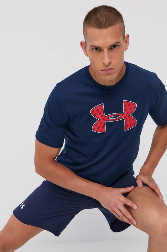 granatowy Under Armour T-shirt 1329583 Męski