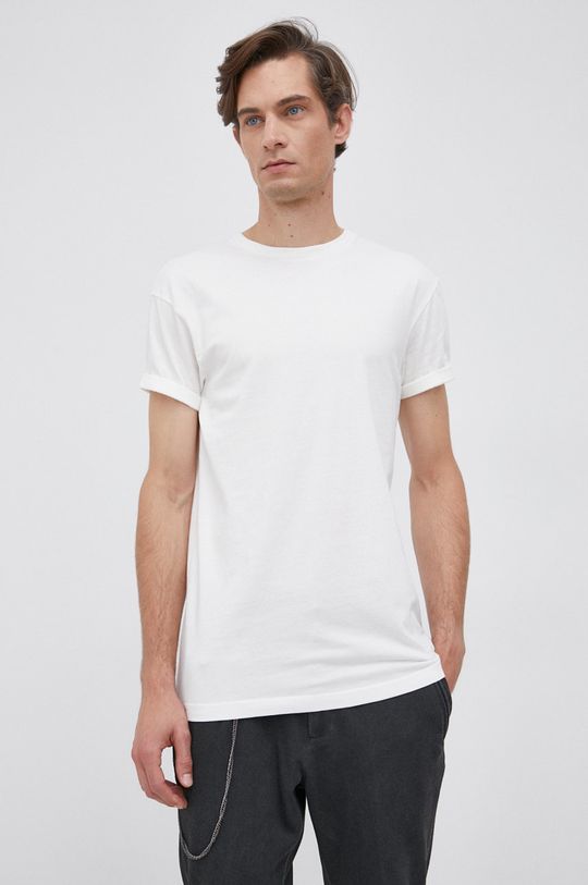 biały Young Poets Society T-shirt bawełniany