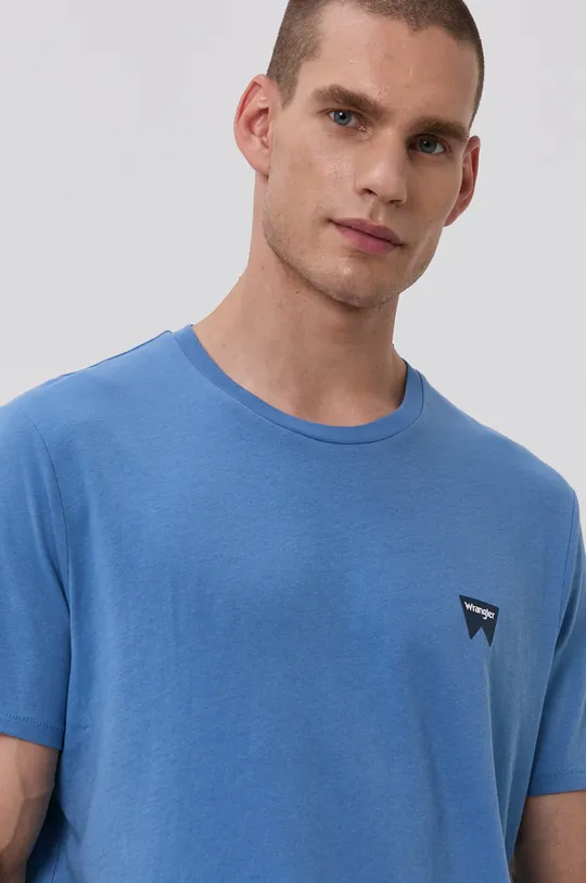 Wrangler T-shirt bawełniany 100 % Bawełna