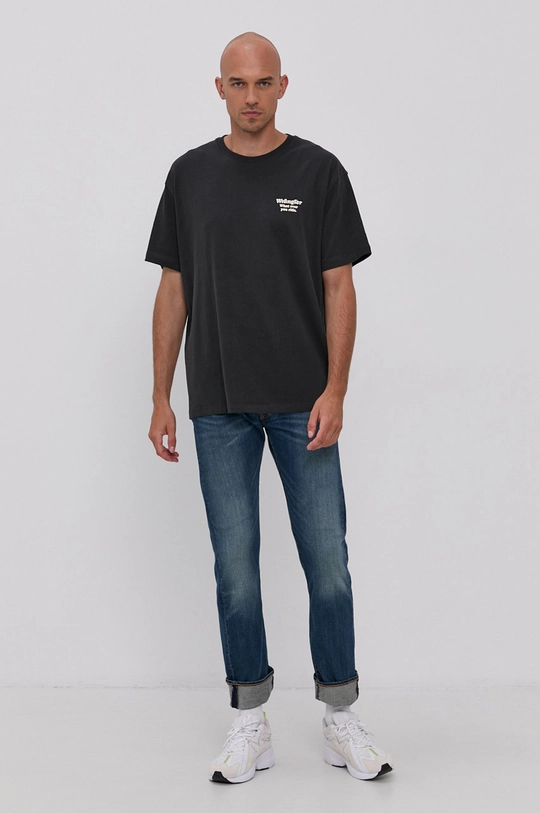 Wrangler T-shirt szary