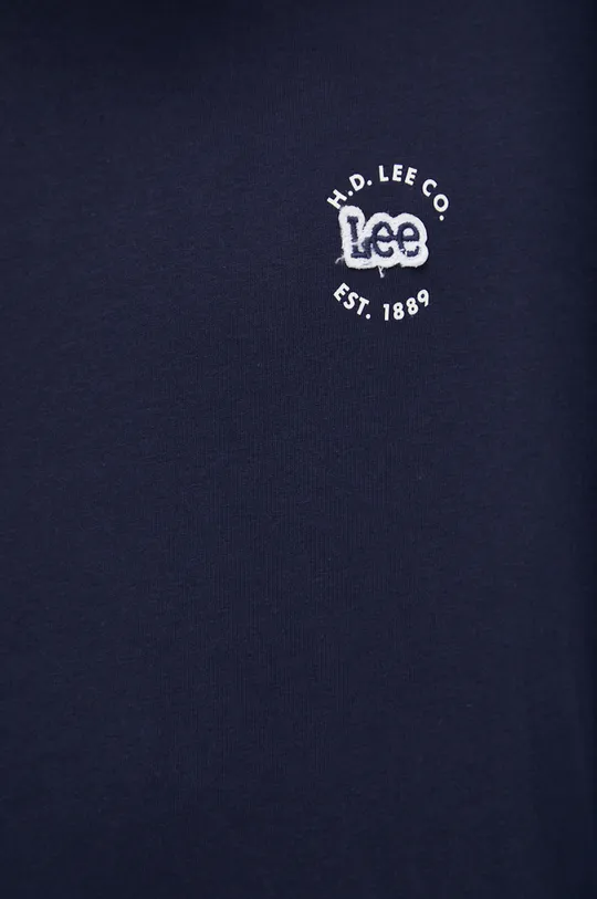 Bavlnené tričko s dlhým rukávom Lee Pánsky