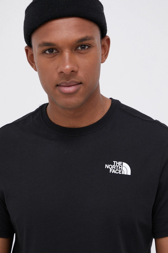 czarny The North Face T-shirt bawełniany