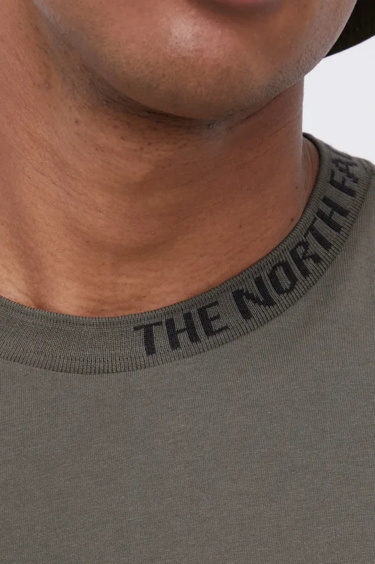 Βαμβακερό μπλουζάκι The North Face Ανδρικά