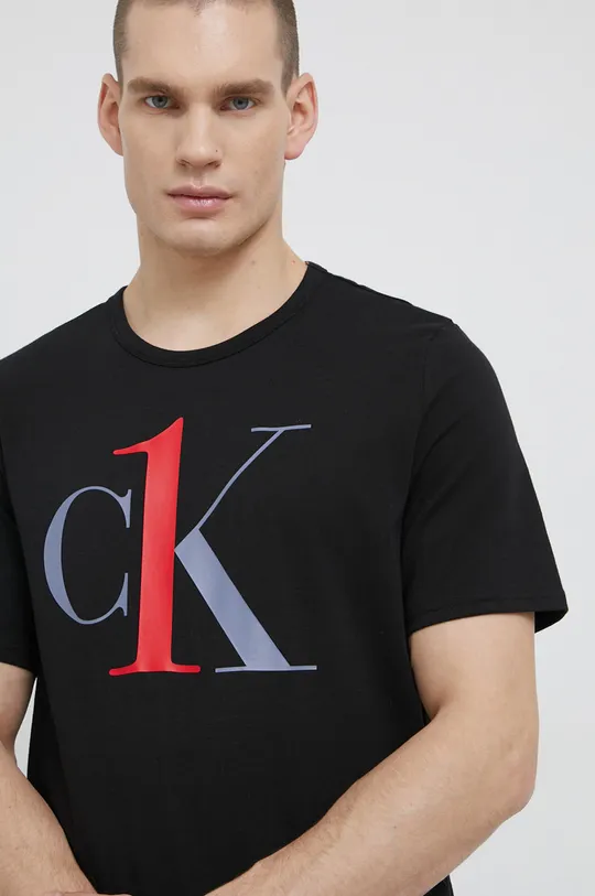 Пижамная футболка Calvin Klein Underwear чёрный