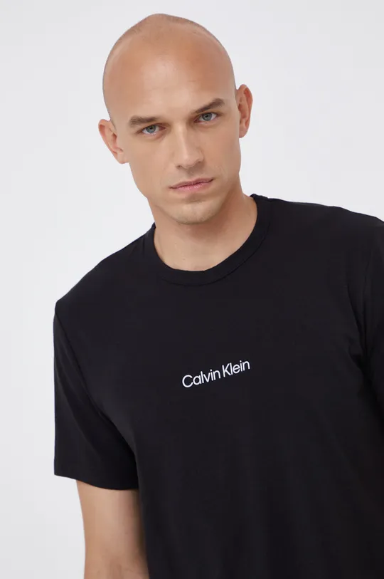 czarny Calvin Klein Underwear T-shirt piżamowy