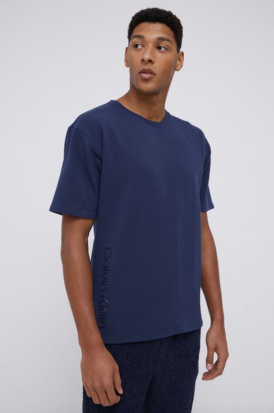 granatowy Calvin Klein Underwear T-shirt piżamowy Męski